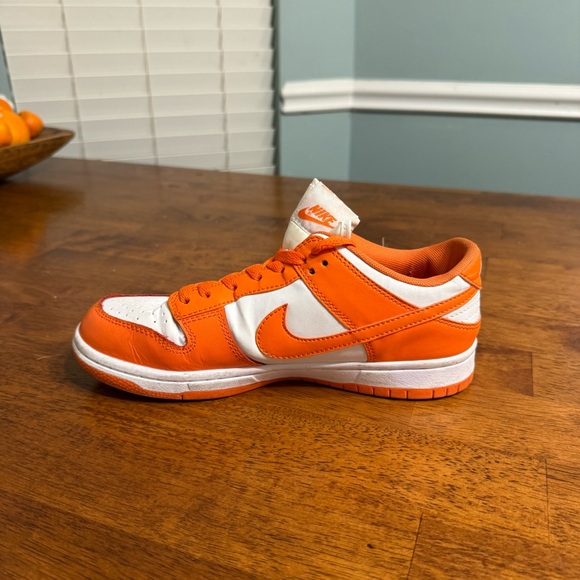 Nike Dunk Low Retro SP "Syracuse" orange white sneaker Skateboard SB size 6.5 - Picture 2 of 12